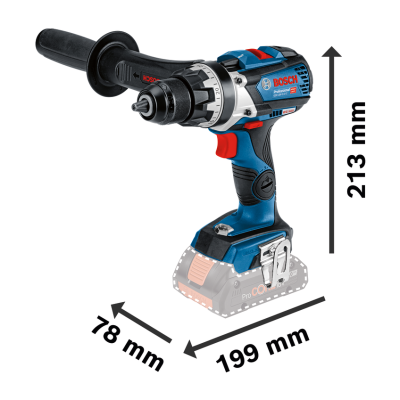 Aparafusadora GSR 18V-110 C Professional