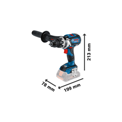 Martelo perfurador SDS plus + Rebarbadora +  Aparafusadora (KIT 18V BOSCH)