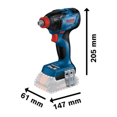 Aparafusadora/chave de impacto sem fio GDX 18V-210 C