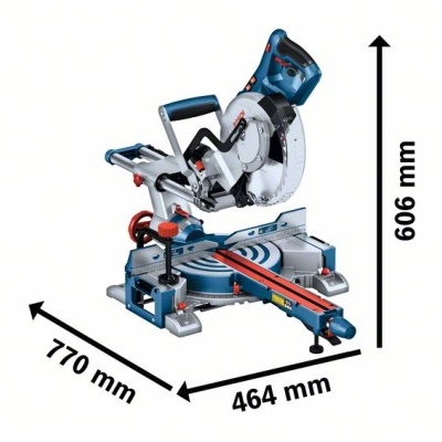 Serra de cortes transversais e de meia esquadria GCM 305-216 D