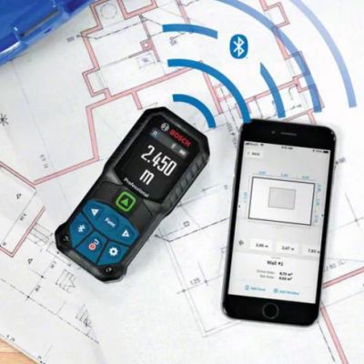Medidor de distâncias laser verde GLM 50-27 CG Professional