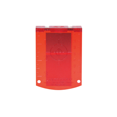 Painel de alvo para o laser (vermelho)