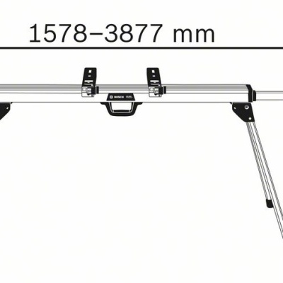 Suporte de ferramentas metálico ajustável com medidas indicadas