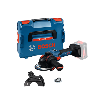 Rebarbadora Bosch com estojo rígido e acessórios