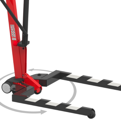 Grua de Oficina com Pernas Paralelas 2000KGS - CRP20