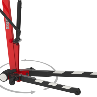 Grua de Oficina com Pernas em V 1000KGS - CRV10