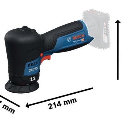 Polidora excêntrica sem fio GPX 12V-77