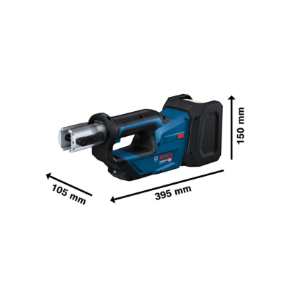 Máquina de prensar tubos sem fio GPT 18V-19