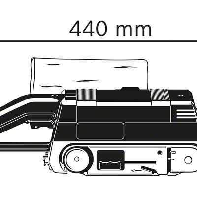 Lixadeiras de rolos GBS 75 AE