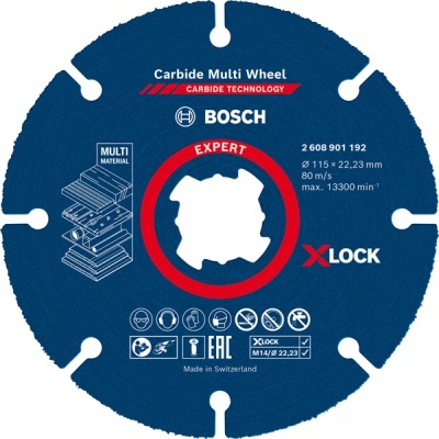 Discos abrasivos EXPERT Carbide MultiWheel X-LOCK