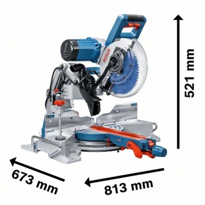 Serra de cortes transversais e de meia esquadria GCM 10 GDJ