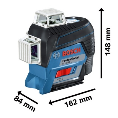 Nível laser de linhas GLL 3-80 C PROFESSIONAL