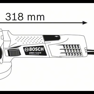 Rebarbadora GWS 7-115 E