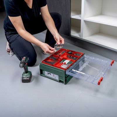 Berbequim-aparafusadora sem fio BS 18 Set