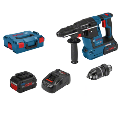 Martelo perfurador sem fio com SDS plus GBH 18V-26 F Professional