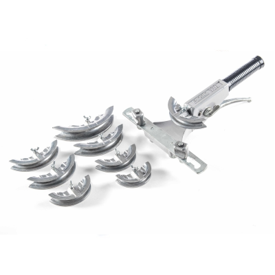 Ferramenta metálica para expansão de tubos com cabeças intercambiáveis