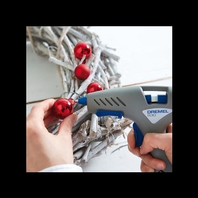 Pistola de colar 930 DREMEL com 18 bastões de cola