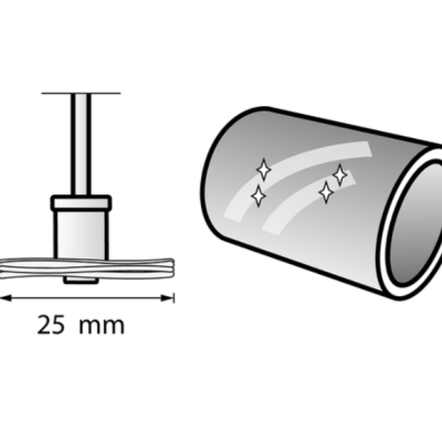 Disco de pano para polir com EZ SpeedClic (423S)