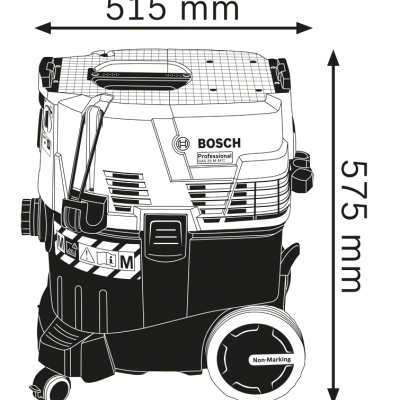 Lixadeira de placas de gesso GTR 55-225 + Aspirador GAS 35 M AFC (CONJUNTO BOSCH)