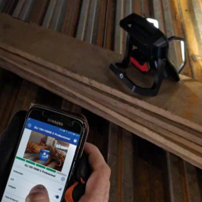 Projetor luz LED sem fio GLI 18V-4000 C PROFESSIONAL