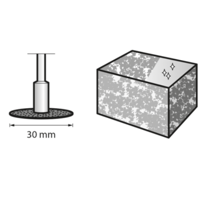 6 Discos de Lixa Dremel EZ Speedclic (SC411)