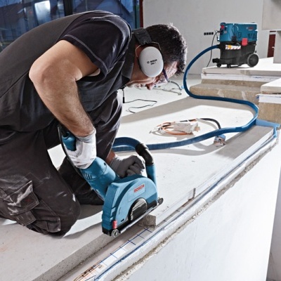 Resguardo para proteção contra o pó GDE 230 FC-S (para rebarbadoras)