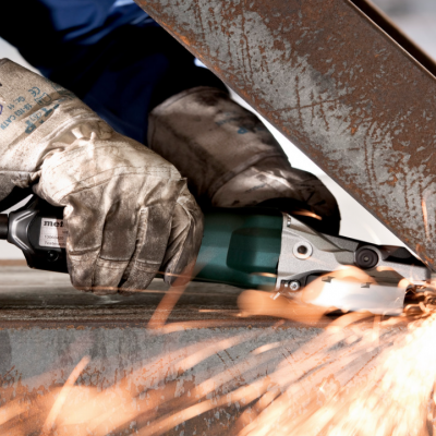 Rebarbadora de cabeça plana WEF 9-125 Quick