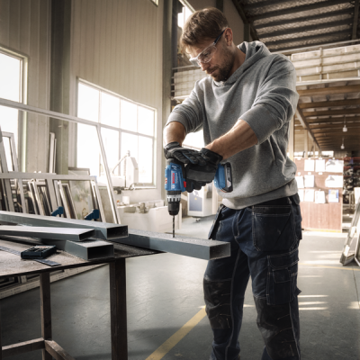 Berbequim com percurssão sem fio GSB 18V-25