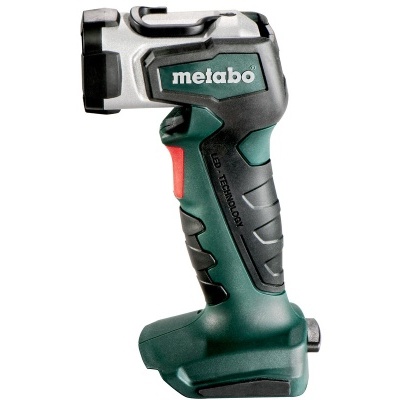Ferramenta elétrica portátil verde escuro com vermelho e preto da marca Metabo