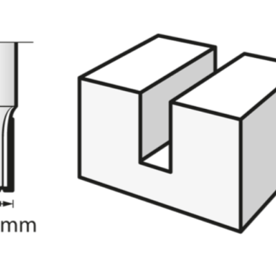 Fresa (HSS) de 3,2 mm (650)