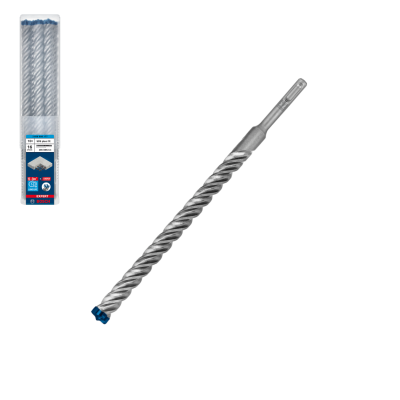 Caixa de brocas EXPERT SDS-plus-7X (10 unidades)