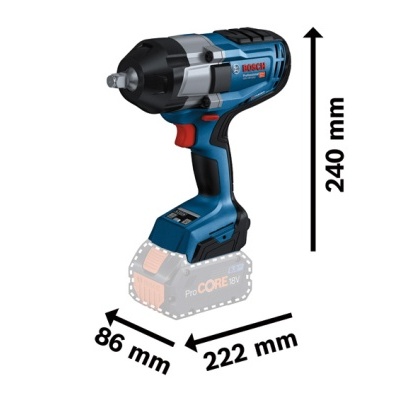 Chave de impacto sem fio GDS 18V-1000