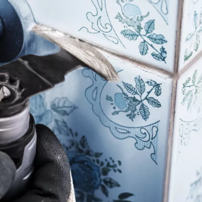 Lâmina de canto de diamante Starlock para argamassa e azulejo