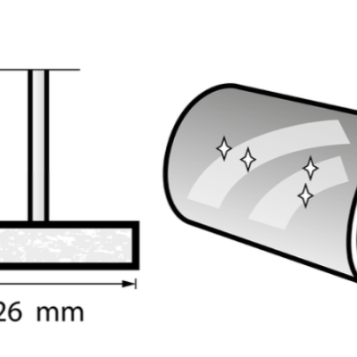 3 Discos de Polir 26,0mm (429)