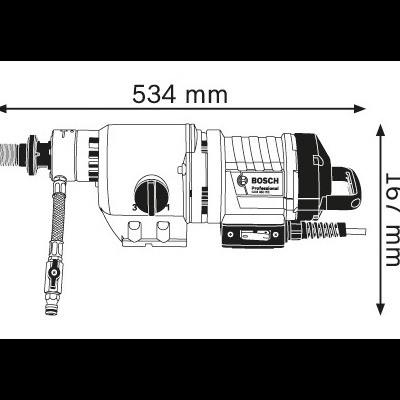 Berbequim de diamante GDB 350 WE