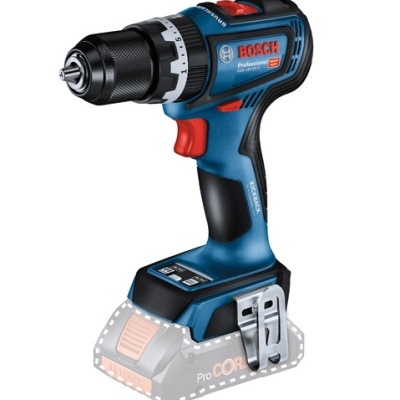 aparafusadora elétrica Bosch azul e preta