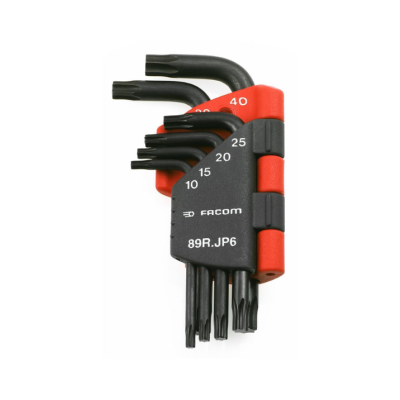 Jogo de 6 chaves macho TORX