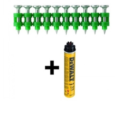 Pregos 20mm x 2,6mm para Fixação de Gás C5 + Gás