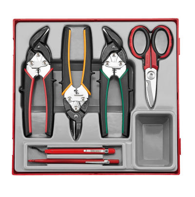 Jogo de 6 ferramentas de corte (Tesouras e Raspador) TengTools