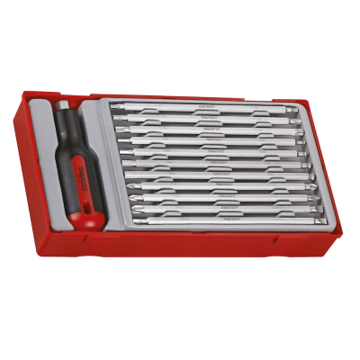 Jogo de 12 peças com chaves de fendas 1/4'' TengTools