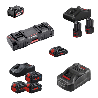 Baterias e carregadores