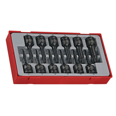 Jogo de 15 chaves de caixa de impacto 1/2'' TX TengTools