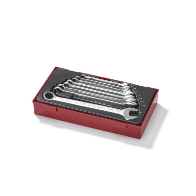 Jogo de 8 Chaves Combinadas Boca/Luneta Teng Tools