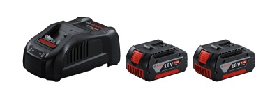 POWER SET 2 x GBA 18V 5.0Ah + GAL 1880 CV