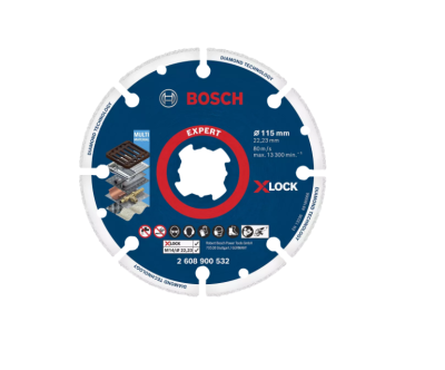 Disco de corte X-LOCK EXPERT Diamond Metal Wheel 115 x 22,23 mm