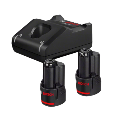 2 baterias de 12V 2,0 Ah e carregador GAL 12V-40