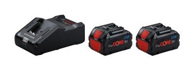 POWET SET ProCORE18V 8.0Ah (x2) + GAL 18V-160