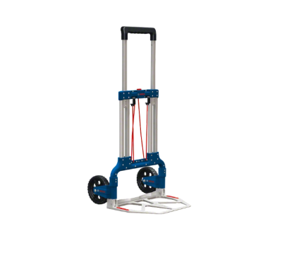 Carrinho de transporte dobrável em alumínio