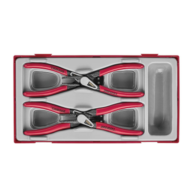 Jogo de 4 alicates de freios 5'' (12 a 25mm) TengTools