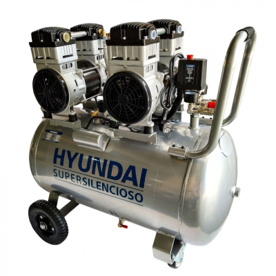Compressor 100L 2200W Hyundai HYAC100-3S Silencioso